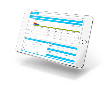 screenshot of Epicor HCM